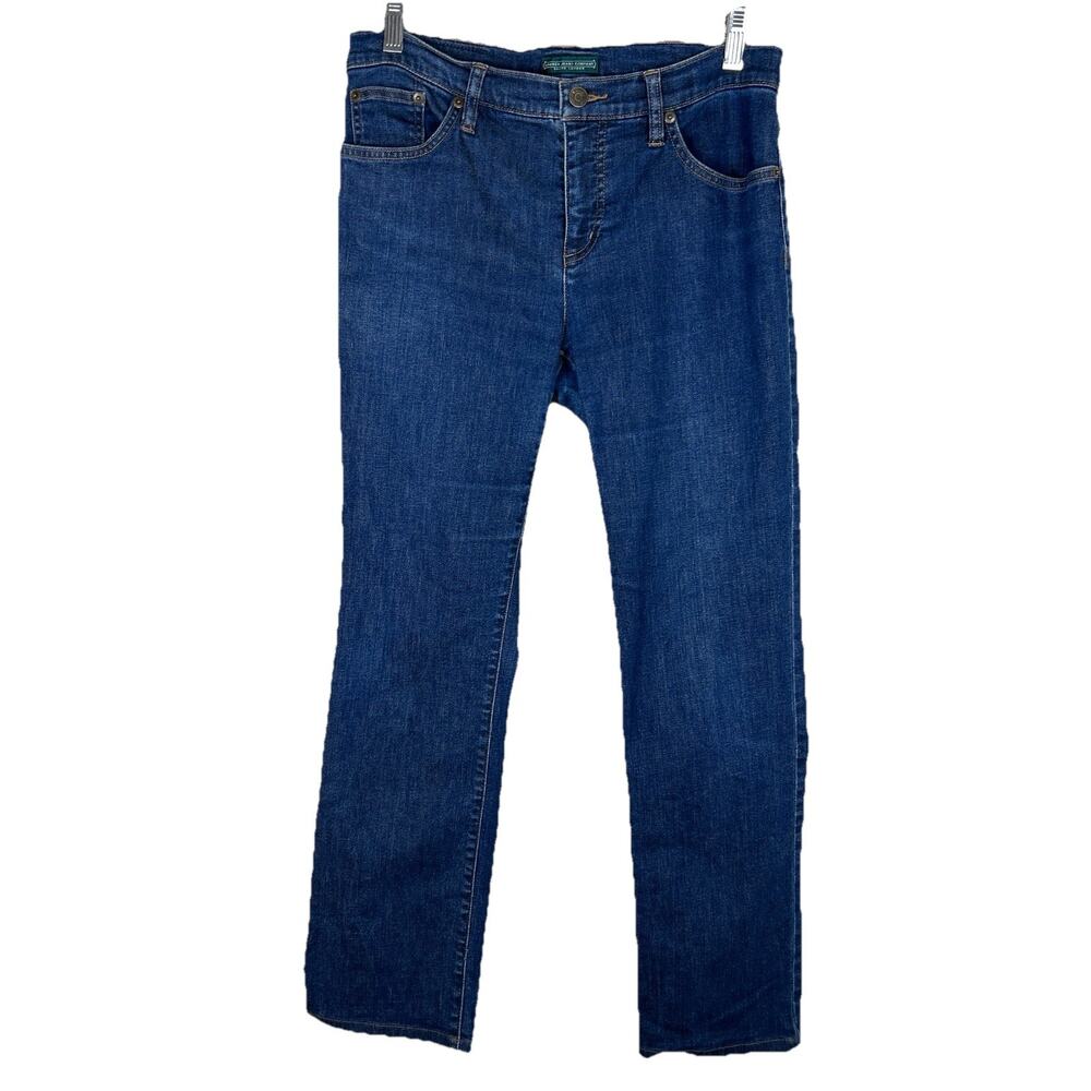 Lauren Jeans Co. Ralph Lauren Women's 6 Blue Denim Modern Straight Jeans
